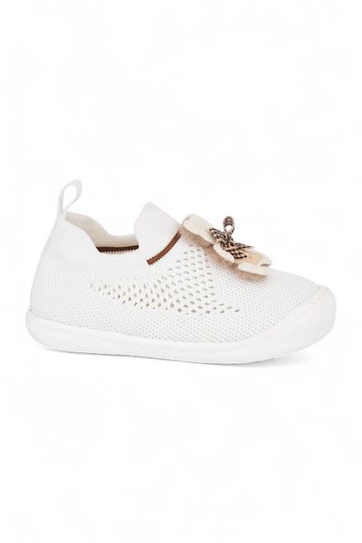 ROCKY SPORT Lupita Baby Kids Comfortable Stylish Orthopedic Non-Slip Sole White Daily First Step Sports Shoes
