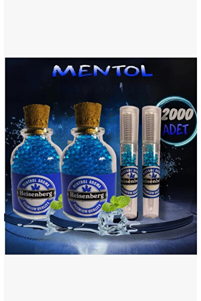 HEISENBERG Mentol Topu 2000 Adet + Aplikatör