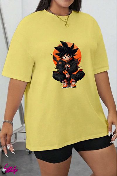 SevMode In Cart 5 and Above Purchases Get 1 T-Shirt as a Gift - Anime Printed Large Size T-Shirt