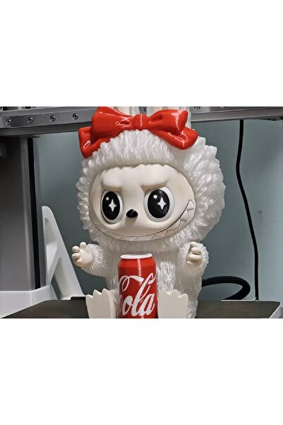 üç boyutlu haller Özel Coca Cola Labubu 16 CM