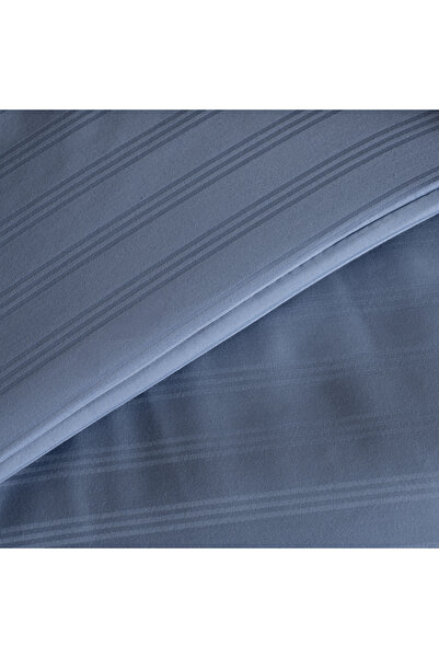 AMBRA 3Pcs cotton comforter set 220*240 cm, denim sky