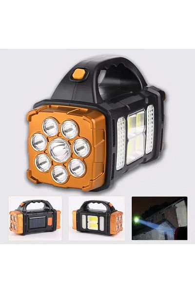 victiny Lantern with Solar, USB, and Outlet Charging, 38W, 20cm