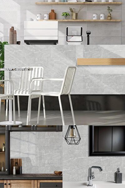 Yu Su Tools 5 Adet Granit Görünümlü Kendinden Yapışkanlı Duvar Kaplama – Banyo, Mutfak ve Yaşam Alanları İçin