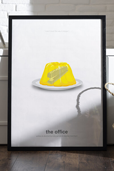 Duvarda Poster cu ramă din lemn negru The Office, pictură murală cu tematică ...