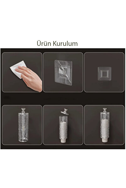 nelerbulurum KENDİNDEN YAPIŞKANLI PLASTİK - KARTON BARDAK DİSPENSERİ