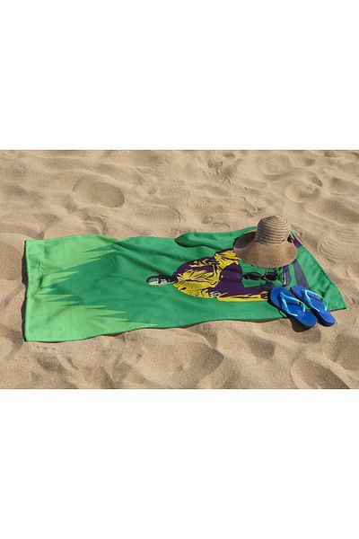 Home Breaking Bad Patterned Digital Printed Men's Beach Bath Towel