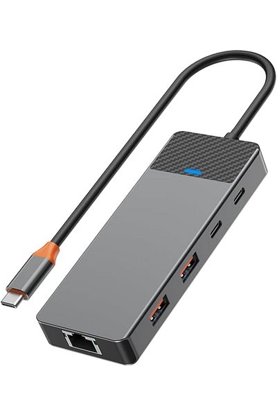WIWU Linker USB-C Hub 9-in-1 LINKERA A923RPT - Gray