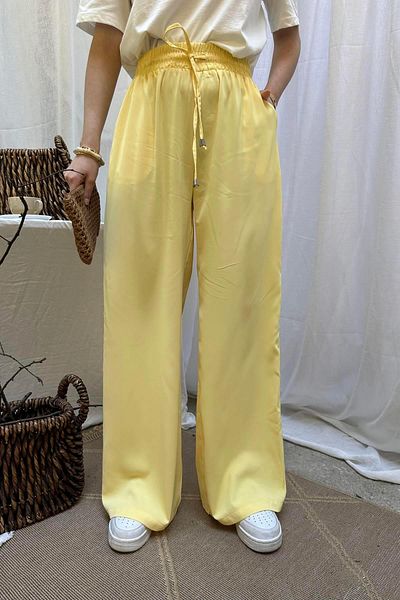 lizge giyim ELASTIC WAIST LOOSE PANTS