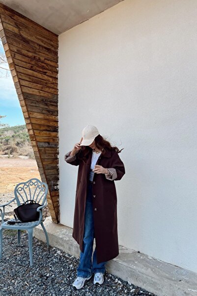 lizge giyim ASTARLI TRENCH