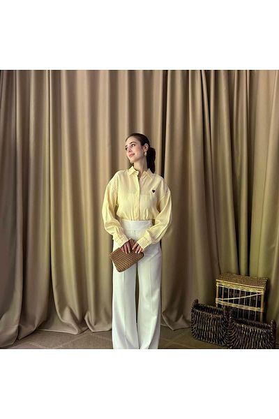 lizge giyim Waist Ribbana Detailed Pants