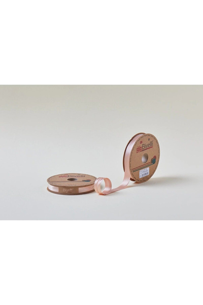 shop Panglică din satin stratificat 065 Somon 2 cm 25 metri 100% poliester