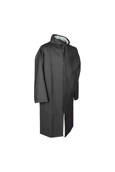 Beruflic Eva Black Overcoat Raincoat