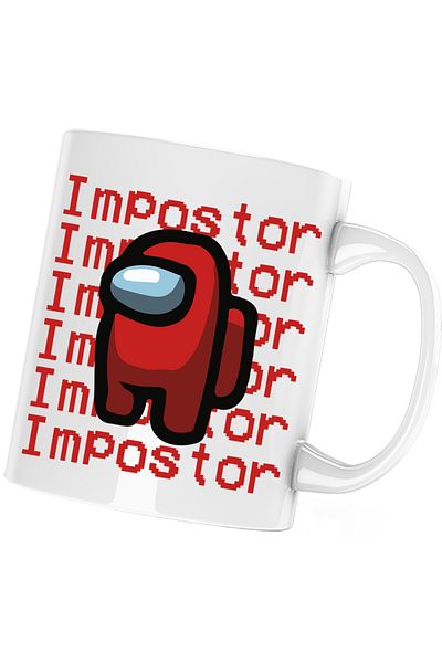 OEM Cana Red Impostor Among Us, alba, 330 ml
