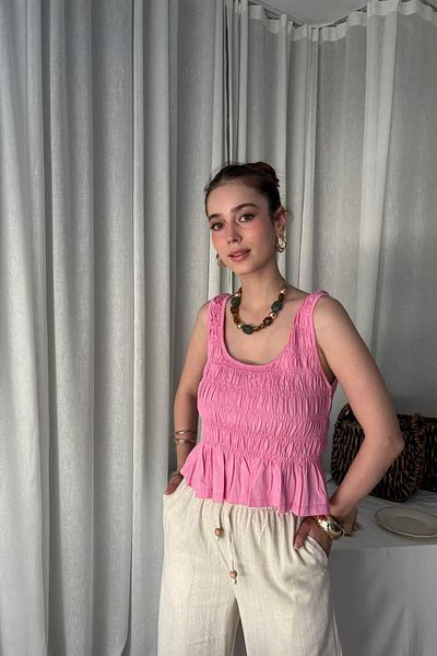 lizge giyim Giped Sleeveless Bluz