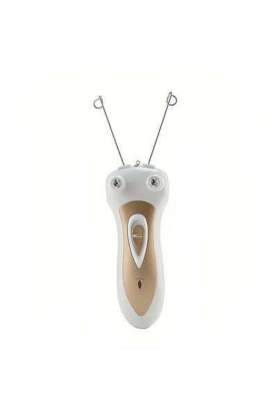COOYA USB Rechargeable Facial Hair Remover for Women Golden Epilator for Smooth Skin Hair Removal Device