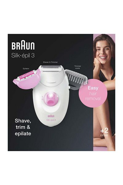 Braun ماكينة حلاقة سيلك إبيل 3 SE3-270