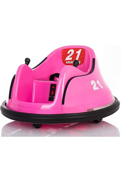 rexa 360° Spin Electric Ride-On Waltzer Car for Kids – 73x73x44cm, Battery Powered with Joystick