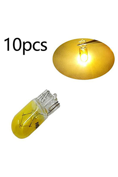 Choice5 12 فولت أصفر 10 قطع 10 قطع سيارة T10 12 فولت 194 168 W5W 5 واط إسفين ...