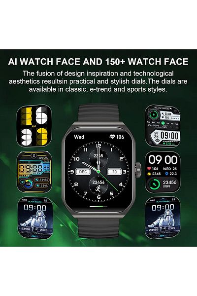 Black Shark GT3 smartwatch, 1.96 inches, 100 modes, 10 days of battery life, Bluetooth calling,
