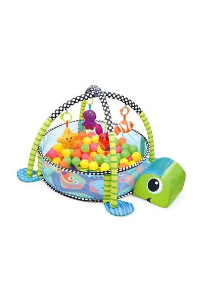 Cool Baby 3-In-1 Turtle Ball Pool Activity Gym 95x50x70cm