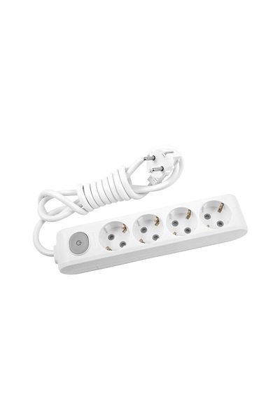 PANASONIC Power Strip 4P/1.5M+I X-TENDIA PANASONIC, White