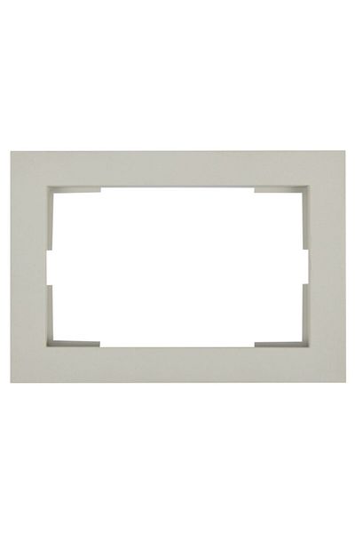 PANASONIC Double Frame for Socket Karre Plus 55 Soft Touch Sandstone