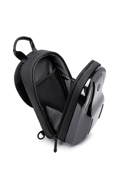 Arctic Hunter Glossy Hard Shell Sling Bag Water Resistant Anti-Theft Unisex Cross-Body Shoulder Bag Casual XB00551