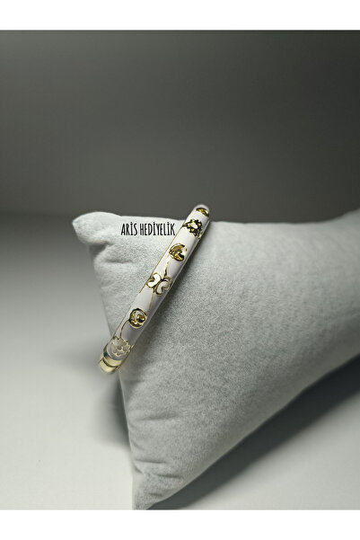 Jiu Long Xing Enameled Bracelet