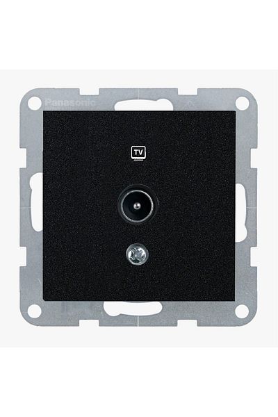 PANASONIC Final TV Socket Mechanism Karre Plus 55 Black