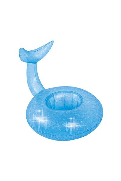 rexa Inflatable Floating Drink Cup Holder for Outdoor Pool Party