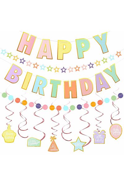 Covienapp 12-piece anniversary set, multicolor, paper/ribbon