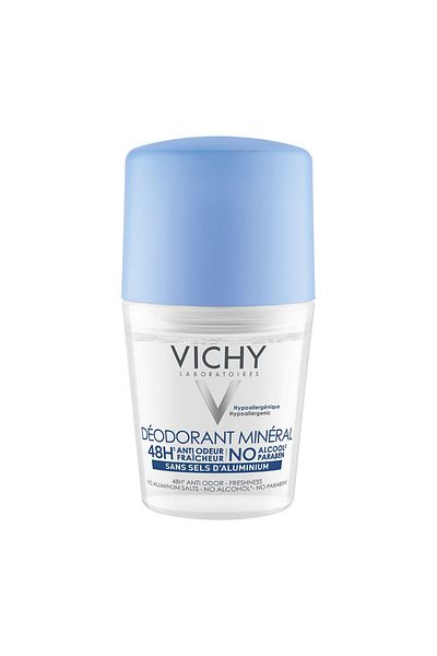 Vichy Deodorant 48Hr Mineral Aluminium Salts Free Roll On 50 ml