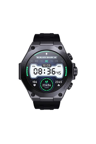 Black Shark Black Shark S1 Pro Smartwatch Support Chat GPT (Black)