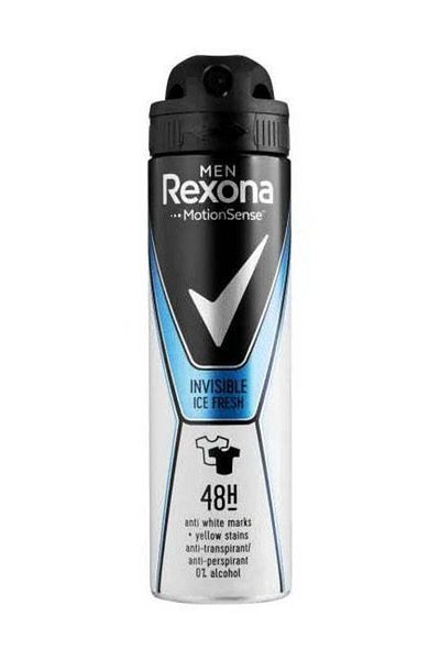 Rexona deodorant invisible ice fresh men spray 200