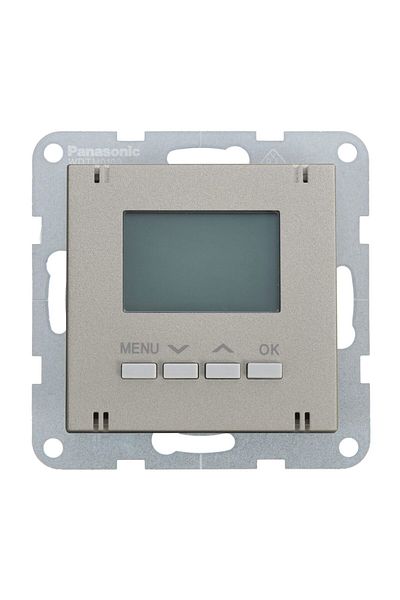 PANASONIC Digital Room Thermostat Mechanism for Heating-Cooling - Karre Plus 55 Bronze