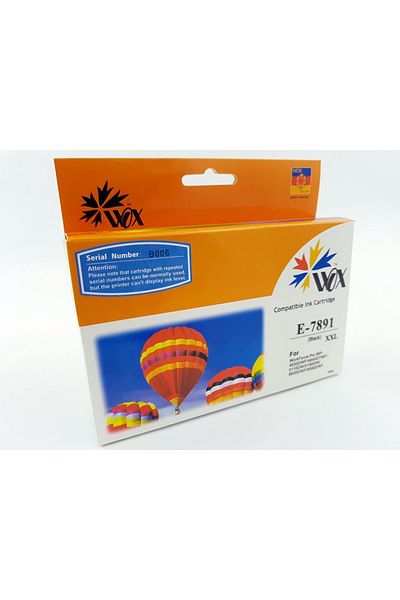 EPSON Cartuș Cerneală Negru Wox T7891 Compatibil