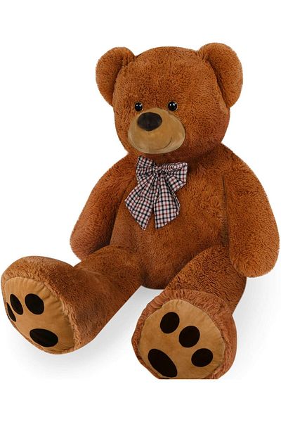 rexa Huge Brown Teddy Bear – 140 cm, Soft Plush Giant Stuffed Toy for Kids & Gifts
