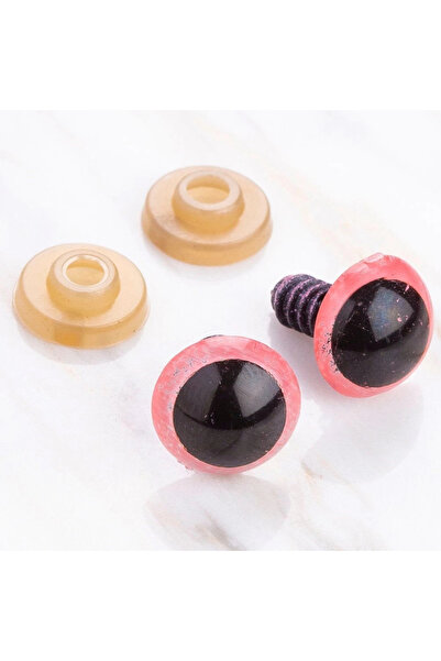Alaturka Loren 12 mm Pink 5 Pair Amigurumi Eyes