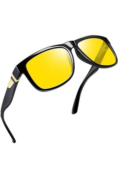 Joopin Polarized Sunglasses for Men Retro Large Square Sun Glasses for Women Trendy UV Protection La