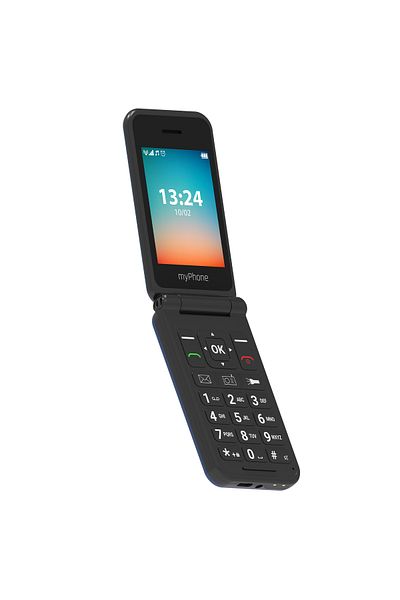 Myphone Telefon Mobil Flip LTE Single SIM Negru