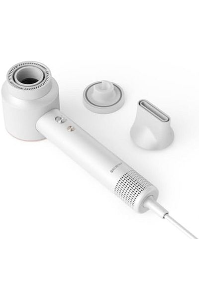 rebune High Speed BLDC Motor Ionic Perfume Dryer, Smart Temperature Sensor, 1400W, Aroma Disc (White)