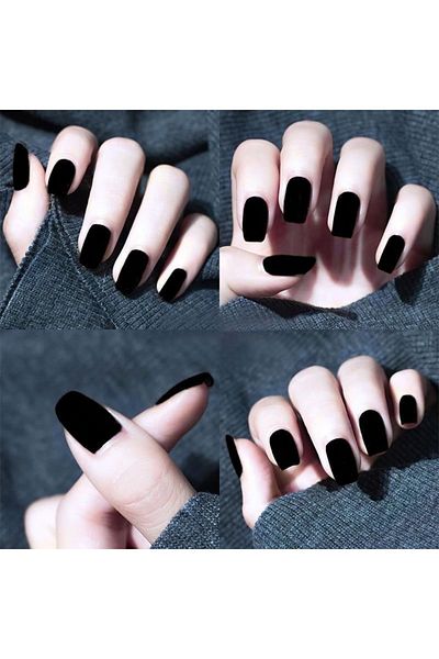 SEPHORA COLLECTION Nail Polish 102 Sleek Black – Bold, Glossy Vegan Color, Long-Lasting Wear | 5ML