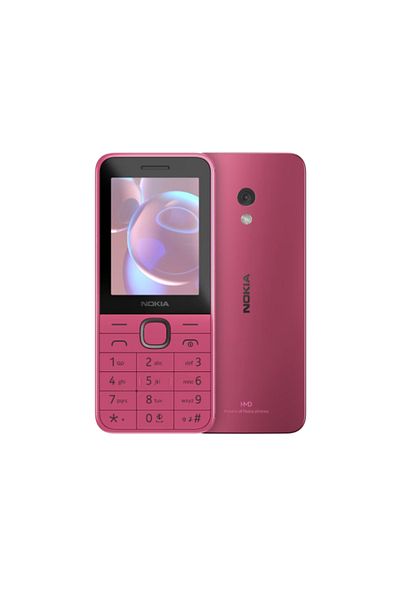 Nokia 225 4G (2024) Roz, 2.4", Dual SIM, 1450 mAh