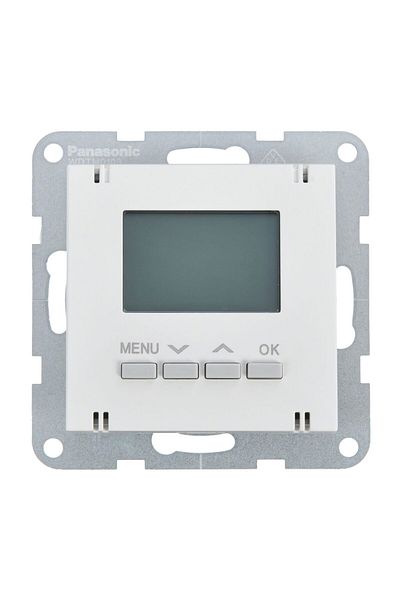 PANASONIC Digital Thermostat Mechanism for Heating-Cooling Karre Plus 55 White