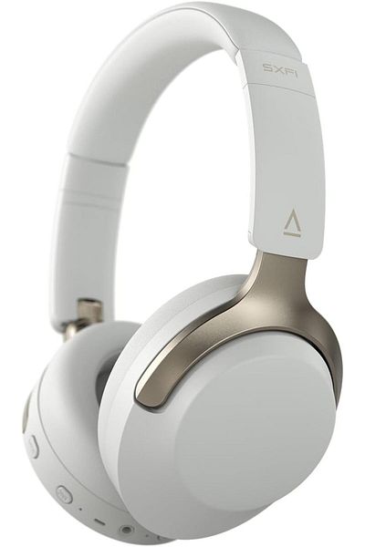 CREATIVE Zen Hybrid SXFI Wireless Over-Ear Headphones with Super X-Fi Technology, Adaptive Hybrid Ac