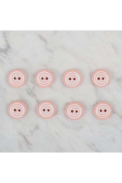 shop Loren Crafts Puppy Round Button of 8 - 446