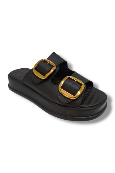 ŞANZELİZE AYAKKABI Γυναικείες παντόφλες Şanzelize K105-25 Δερμάτινες Ανατομικ...