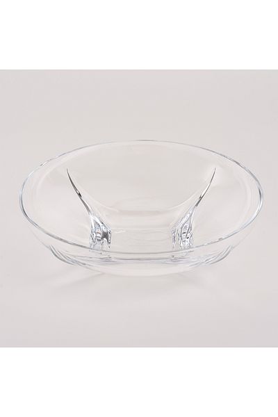 RCR glass serving plate 32.6*22.1*32.6cm