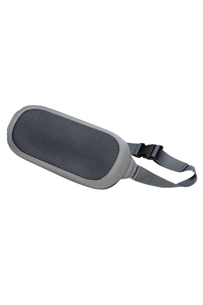 Fellowes I‑Spire Back Support, Grey, Ergonomic Design, Breathable Mesh, Adjustable Straps