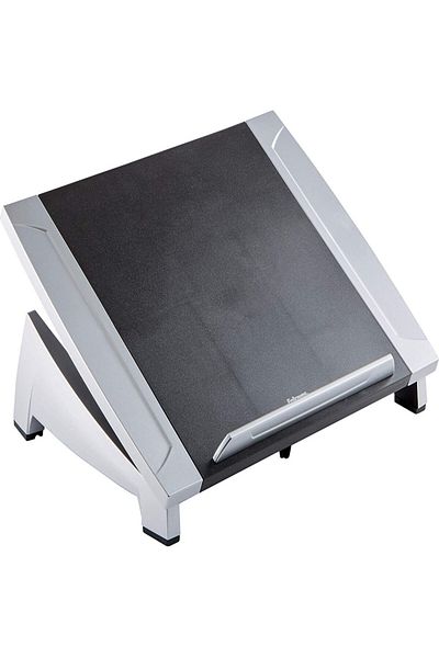Fellowes Office Laptop Stand, Ergonomic Design, Adjustable Height, Ventilated Platform, NonSlip Base